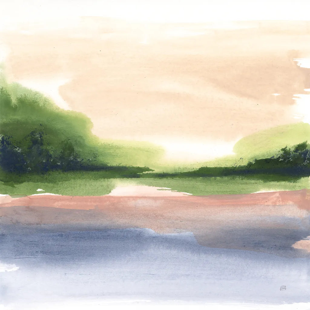 Pond View IV by Chris Paschke. SKU 94404a. Archival Giclee Fine art print for wall decor.