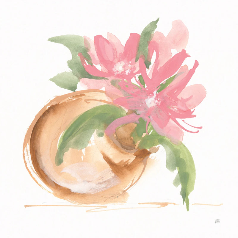 Pop Pink Vase I by Chris Paschke
