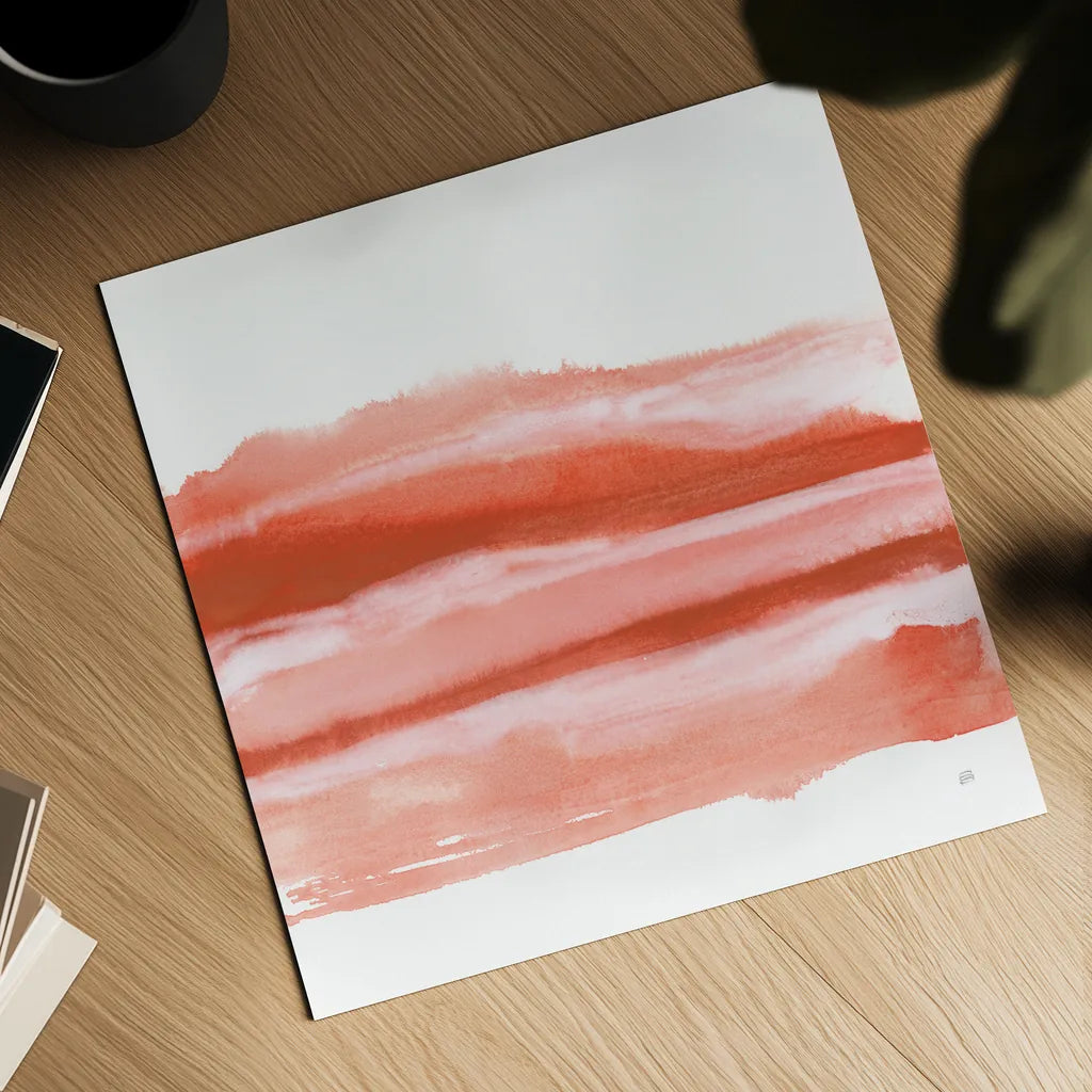 Poppy Field II by Chris Paschke. Shown as a detailed flat fine art print, highlighting archival giclee quality. Available as an archival giclee rolled canvas, fine art paper, or poster print. SKU 81052a.