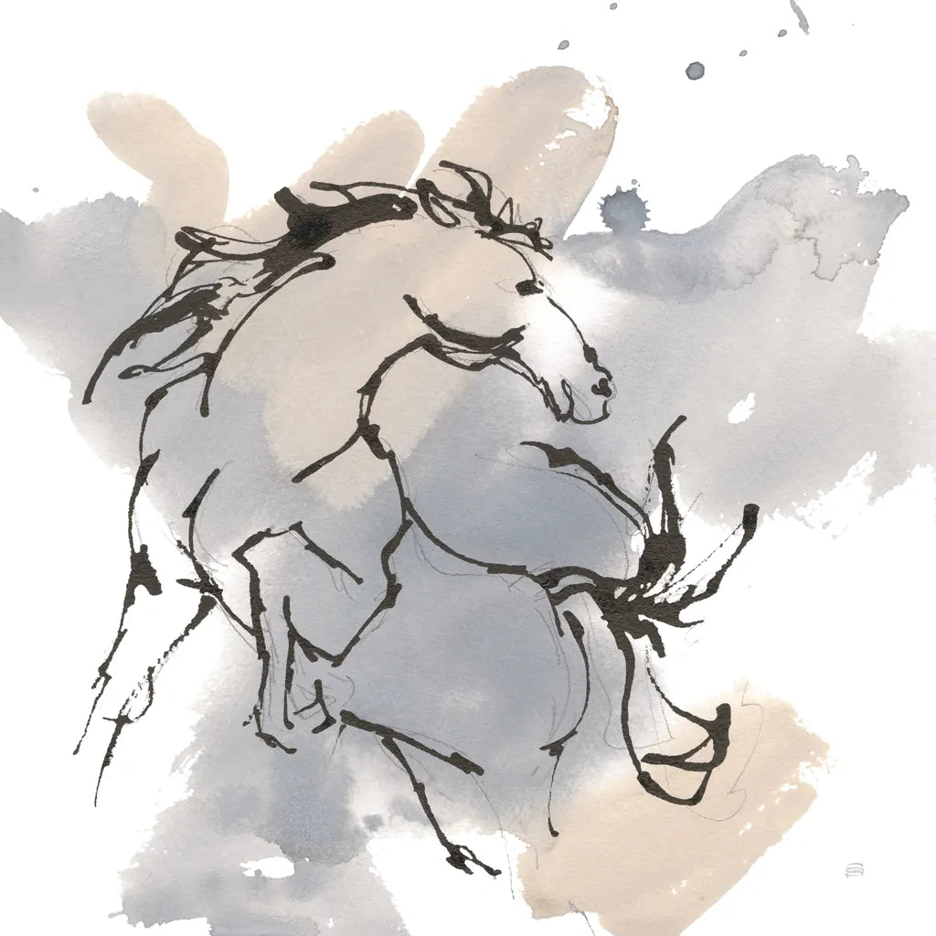 Power Horse I by Chris Paschke. SKU 88090a. Archival Giclee Fine art print for wall decor.