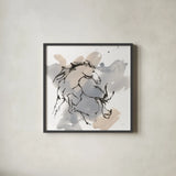 Power Horse I by Chris Paschke. Shown in a sleek black glass frame for a contemporary gallery look. Available as an archival giclee rolled canvas, fine art paper, or poster print. SKU 88090a.