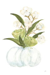 Pumpkin Cotton Bouquet by Chris Paschke. SKU 81872h. Archival Giclee Fine art print for wall decor.