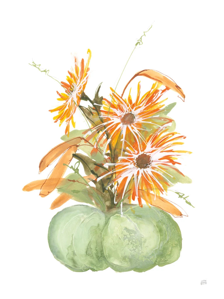 Pumpkin Mums by Chris Paschke