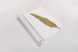 Pure Gold Feather VI by Chris Paschke. shown as a rolled paper print. Available as archival giclee rolled canvas, fine art paper, or poster print. SKU 28004h.