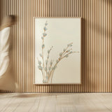 Pussy Willows III by Chris Paschke. shown as over sized large wall art. Available as an archival giclee rolled canvas, fine art paper, or poster print. SKU 55081h.