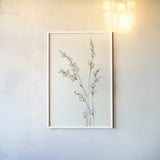 Pussy Willows IV by Chris Paschke. shown as a paper print in a white frame. Available as a archival giclee rolled canvas, fine art paper, or poster print. SKU 55082h.
