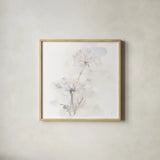 Queen Annes Lace III by Chris Paschke. Shown in a natural wood glass frame for a timeless modern aesthetic. Available as an archival giclee rolled canvas, fine art paper, or poster print. SKU 73083a.