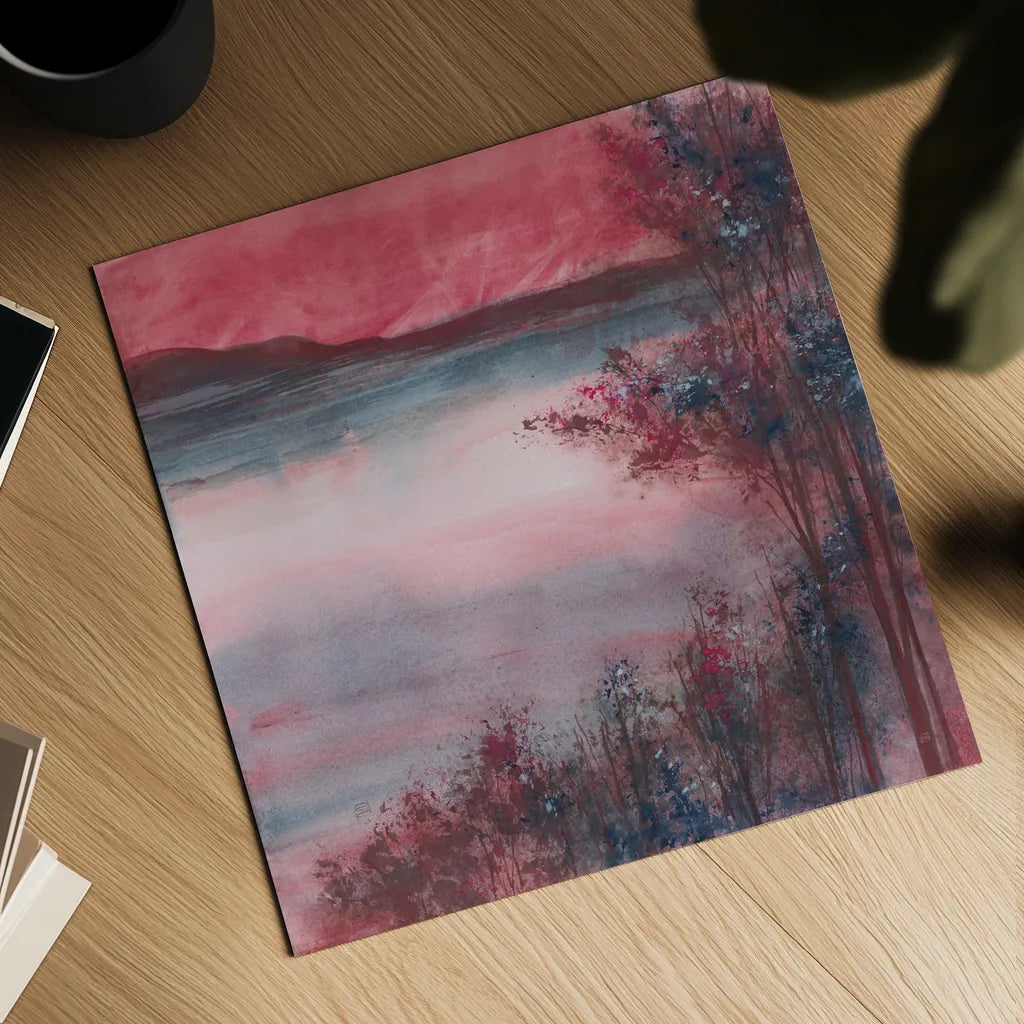 Quiet Time by Chris Paschke. Shown as a detailed flat fine art print, highlighting archival giclee quality. Available as an archival giclee rolled canvas, fine art paper, or poster print. SKU 23956a.