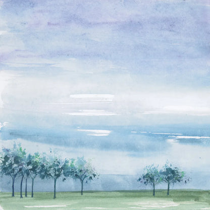 Rain on the Plain by Chris Paschke. SKU 23949a. Archival Giclee Fine art print for wall decor.