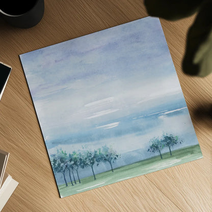 Rain on the Plain by Chris Paschke. Shown as a detailed flat fine art print, highlighting archival giclee quality. Available as an archival giclee rolled canvas, fine art paper, or poster print. SKU 23949a.