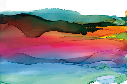 Rainbowscape I Crop by Chris Paschke. SKU 81890i. Archival Giclee Fine art print for wall decor.