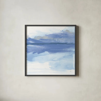 Reactions III by Chris Paschke. Shown in a sleek black glass frame for a contemporary gallery look. Available as an archival giclee rolled canvas, fine art paper, or poster print. SKU 74354a.