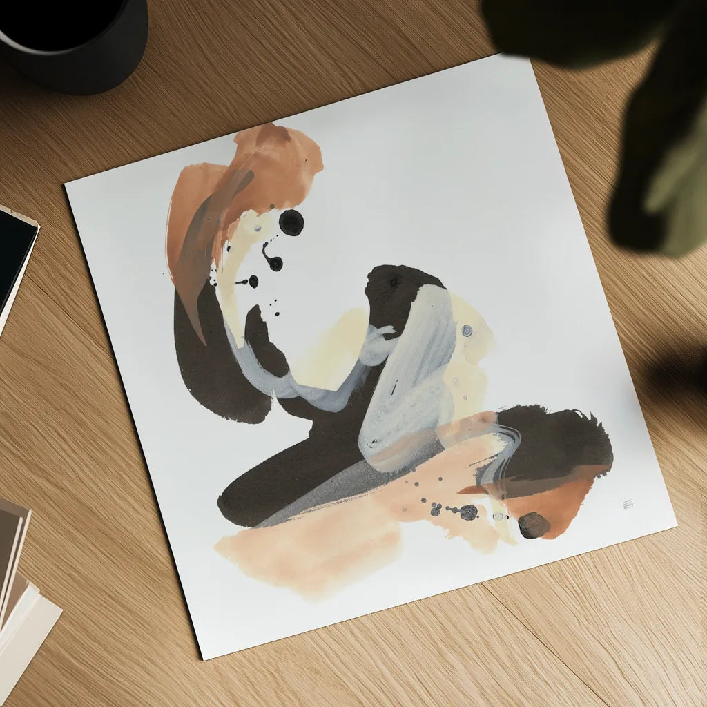 Refined Minimal I by Chris Paschke. Shown as a detailed flat fine art print, highlighting archival giclee quality. Available as an archival giclee rolled canvas, fine art paper, or poster print. SKU 84545a.