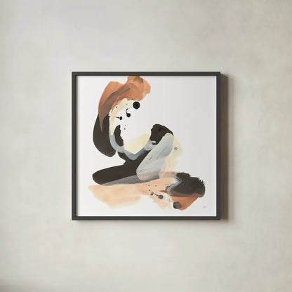 Refined Minimal I by Chris Paschke. Shown in a sleek black glass frame for a contemporary gallery look. Available as an archival giclee rolled canvas, fine art paper, or poster print. SKU 84545a.