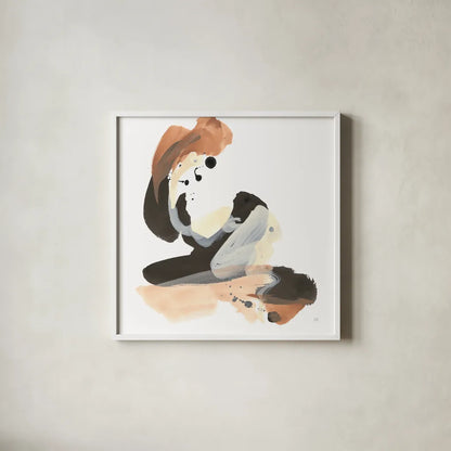 Refined Minimal I by Chris Paschke. Shown in a crisp white glass frame for a clean and minimalist style. Available as an archival giclee rolled canvas, fine art paper, or poster print. SKU 84545a.