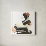 Refined Minimal II by Chris Paschke. Shown in a crisp white glass frame for a clean and minimalist style. Available as an archival giclee rolled canvas, fine art paper, or poster print. SKU 84546a.