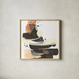 Refined Minimal III by Chris Paschke. Shown in a natural wood glass frame for a timeless modern aesthetic. Available as an archival giclee rolled canvas, fine art paper, or poster print. SKU 84547a.