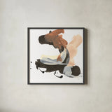 Refined Minimal IV by Chris Paschke. Shown in a sleek black glass frame for a contemporary gallery look. Available as an archival giclee rolled canvas, fine art paper, or poster print. SKU 84548a.