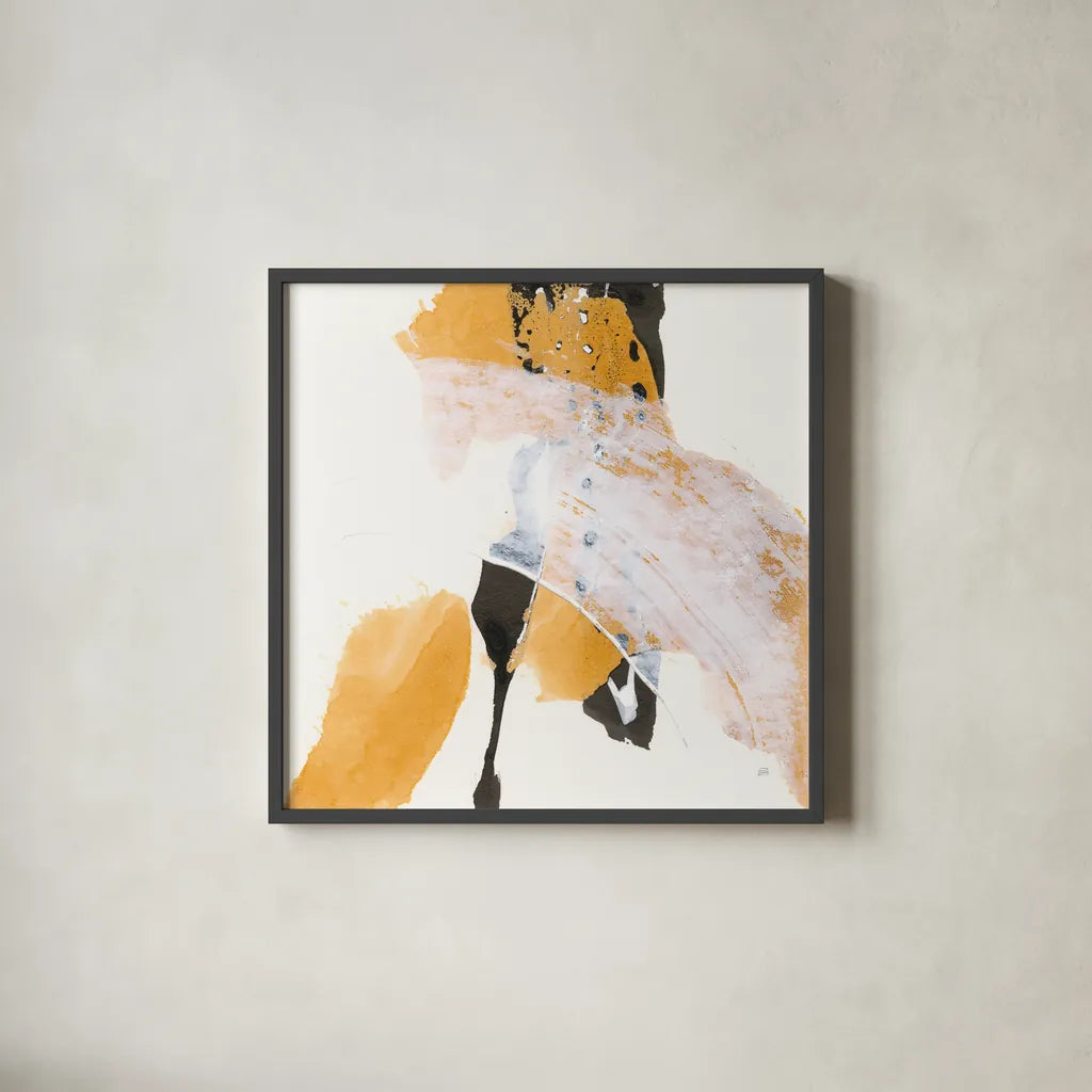 Resistance I by Chris Paschke. Shown in a sleek black glass frame for a contemporary gallery look. Available as an archival giclee rolled canvas, fine art paper, or poster print. SKU 71903a.