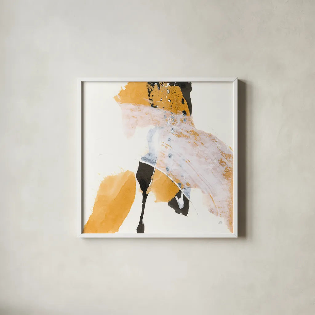 Resistance I by Chris Paschke. Shown in a crisp white glass frame for a clean and minimalist style. Available as an archival giclee rolled canvas, fine art paper, or poster print. SKU 71903a.