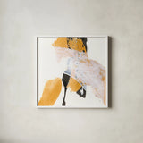 Resistance I by Chris Paschke. Shown in a crisp white glass frame for a clean and minimalist style. Available as an archival giclee rolled canvas, fine art paper, or poster print. SKU 71903a.