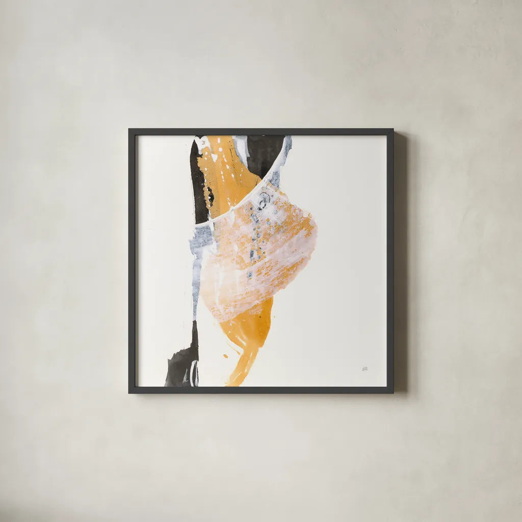 Resistance III by Chris Paschke. Shown in a sleek black glass frame for a contemporary gallery look. Available as an archival giclee rolled canvas, fine art paper, or poster print. SKU 71905a.