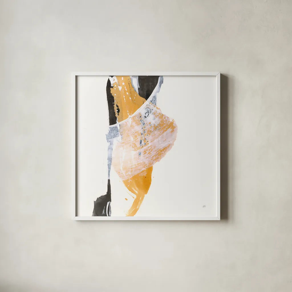 Resistance III by Chris Paschke. Shown in a crisp white glass frame for a clean and minimalist style. Available as an archival giclee rolled canvas, fine art paper, or poster print. SKU 71905a.