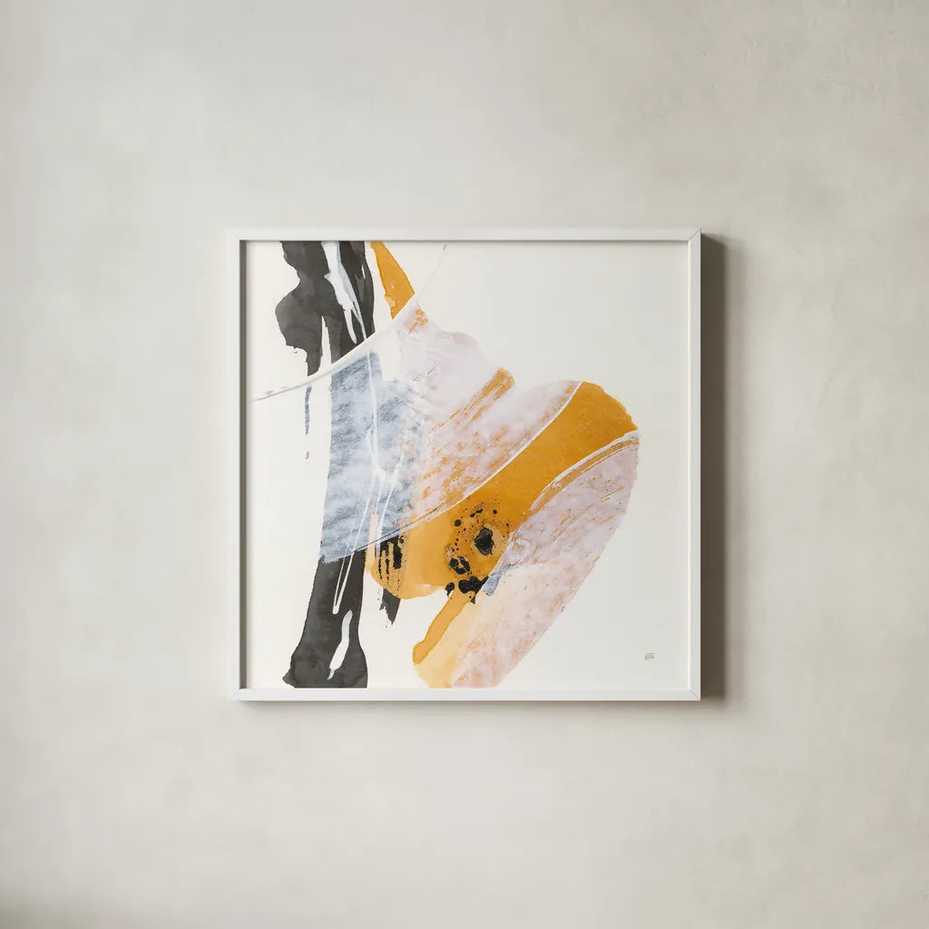 Resistance IV by Chris Paschke. Shown in a crisp white glass frame for a clean and minimalist style. Available as an archival giclee rolled canvas, fine art paper, or poster print. SKU 71906a.