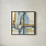 River Run II by Chris Paschke. Shown in a sleek black glass frame for a contemporary gallery look. Available as an archival giclee rolled canvas, fine art paper, or poster print. SKU 44554a.