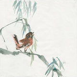 Russet Sparrow by Chris Paschke. SKU 23942a. Archival Giclee Fine art print for wall decor.