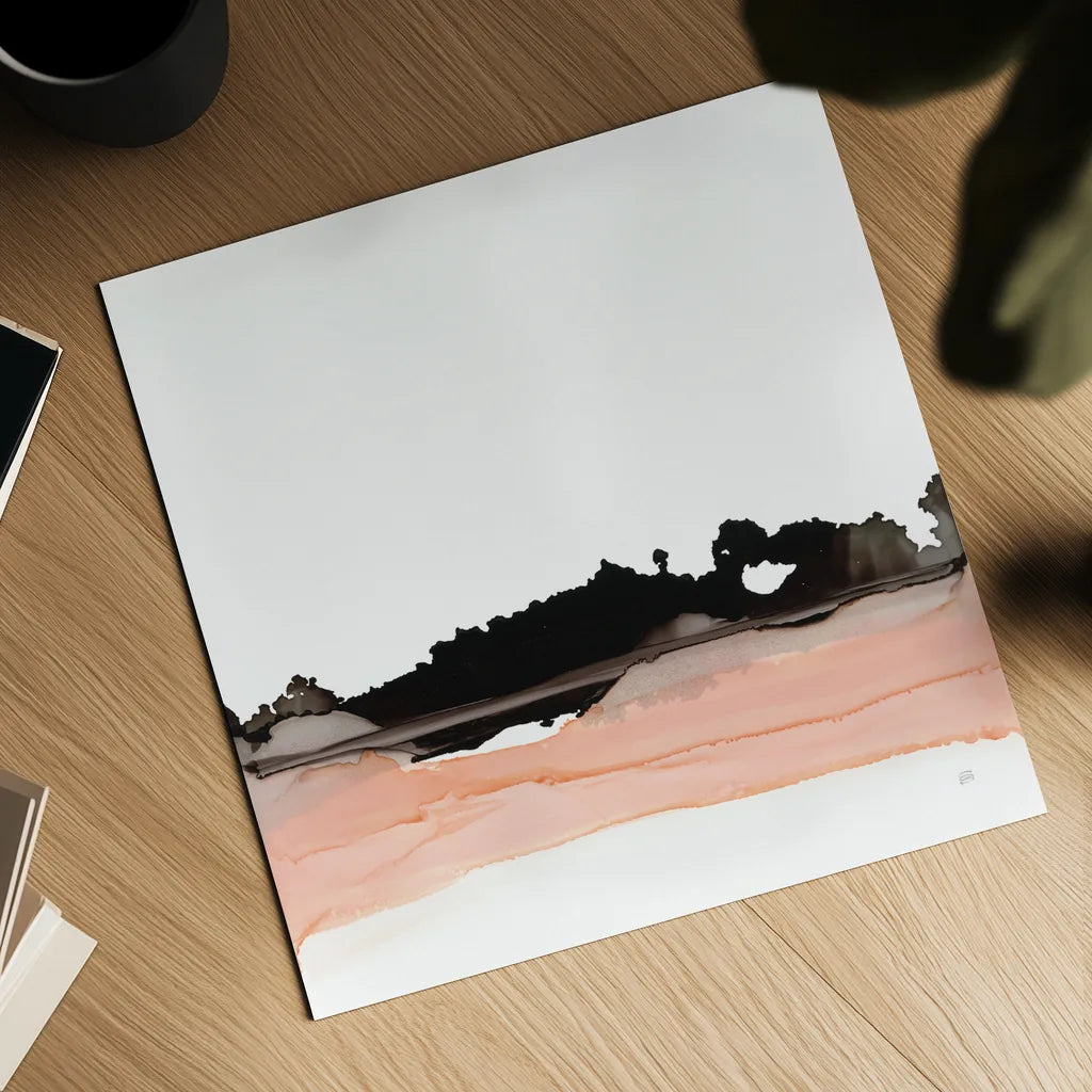 Salmonscape I by Chris Paschke. Shown as a detailed flat fine art print, highlighting archival giclee quality. Available as an archival giclee rolled canvas, fine art paper, or poster print. SKU 81896a.