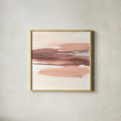 Salt Lake I by Chris Paschke. Shown in a natural wood glass frame for a timeless modern aesthetic. Available as an archival giclee rolled canvas, fine art paper, or poster print. SKU 94788a.