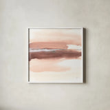 Salt Lake II by Chris Paschke. Shown in a crisp white glass frame for a clean and minimalist style. Available as an archival giclee rolled canvas, fine art paper, or poster print. SKU 94789a.