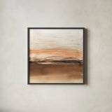 Sand Shadows I by Chris Paschke. Shown in a sleek black glass frame for a contemporary gallery look. Available as an archival giclee rolled canvas, fine art paper, or poster print. SKU 78555a.