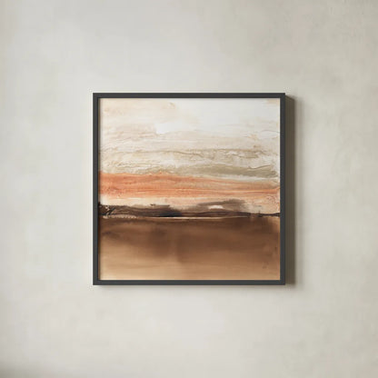 Sand Shadows II by Chris Paschke. Shown in a sleek black glass frame for a contemporary gallery look. Available as an archival giclee rolled canvas, fine art paper, or poster print. SKU 78556a.
