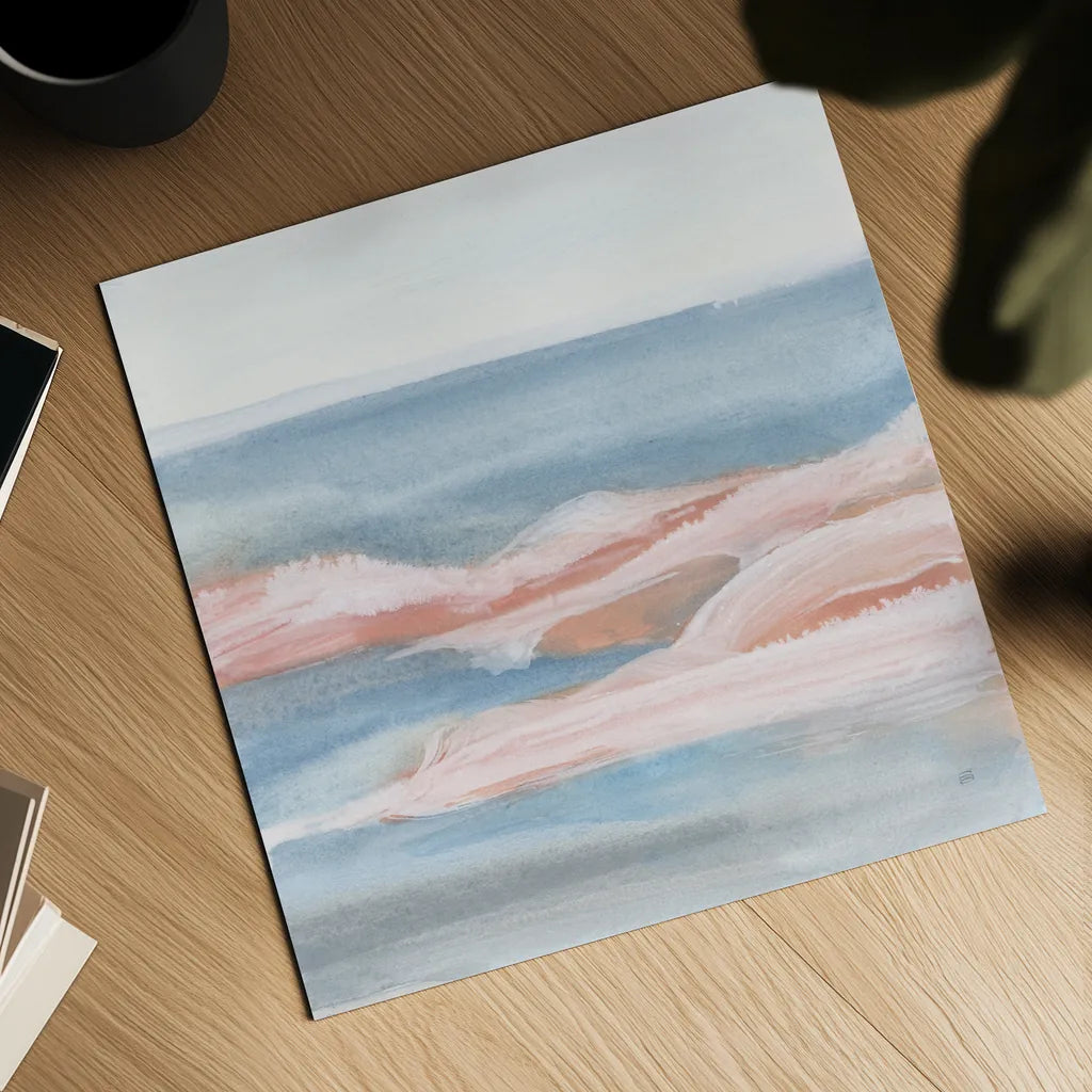 Sandbar III by Chris Paschke. Shown as a detailed flat fine art print, highlighting archival giclee quality. Available as an archival giclee rolled canvas, fine art paper, or poster print. SKU 85535a.