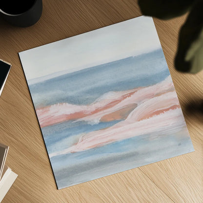 Sandbar III by Chris Paschke. Shown as a detailed flat fine art print, highlighting archival giclee quality. Available as an archival giclee rolled canvas, fine art paper, or poster print. SKU 85535a.