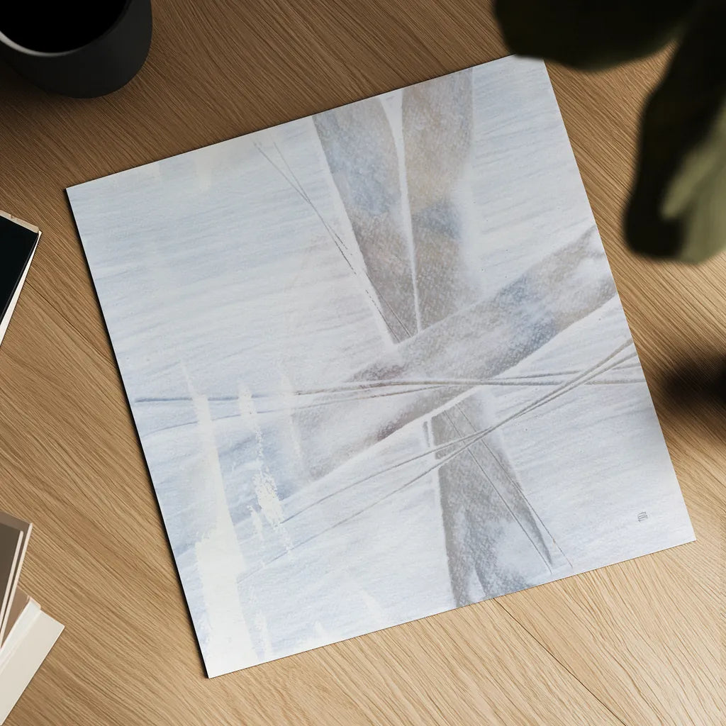 Scraped Sand I by Chris Paschke. Shown as a detailed flat fine art print, highlighting archival giclee quality. Available as an archival giclee rolled canvas, fine art paper, or poster print. SKU 99905a.