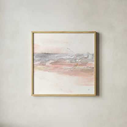 Secondary Abstractions II by Chris Paschke. Shown in a natural wood glass frame for a timeless modern aesthetic. Available as an archival giclee rolled canvas, fine art paper, or poster print. SKU 71890a.