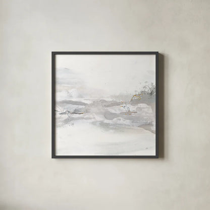 Secondary Abstractions III by Chris Paschke. Shown in a sleek black glass frame for a contemporary gallery look. Available as an archival giclee rolled canvas, fine art paper, or poster print. SKU 71891a.