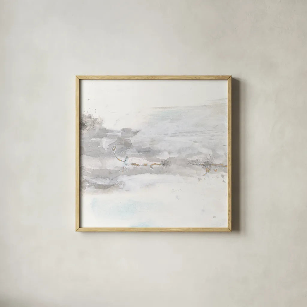 Secondary Abstractions IV by Chris Paschke. Shown in a natural wood glass frame for a timeless modern aesthetic. Available as an archival giclee rolled canvas, fine art paper, or poster print. SKU 71892a.