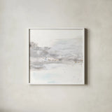 Secondary Abstractions IV by Chris Paschke. Shown in a crisp white glass frame for a clean and minimalist style. Available as an archival giclee rolled canvas, fine art paper, or poster print. SKU 71892a.