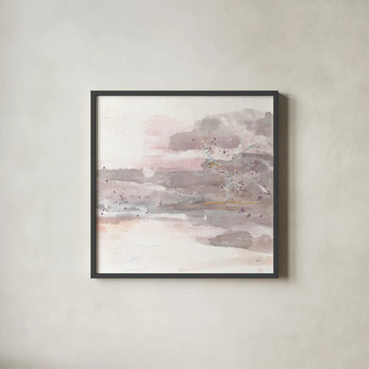 Secondary Abstractions V by Chris Paschke. Shown in a sleek black glass frame for a contemporary gallery look. Available as an archival giclee rolled canvas, fine art paper, or poster print. SKU 71893a.