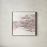 Secondary Abstractions V by Chris Paschke. Shown in a natural wood glass frame for a timeless modern aesthetic. Available as an archival giclee rolled canvas, fine art paper, or poster print. SKU 71893a.