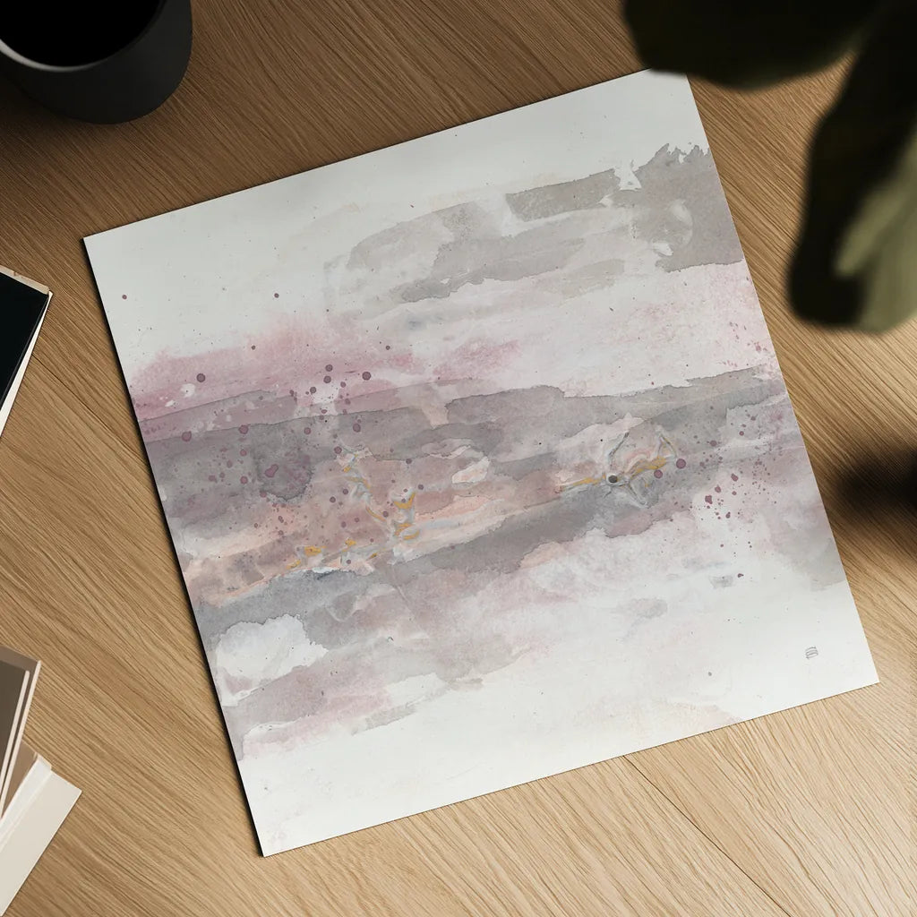 Secondary Abstractions VI by Chris Paschke. Shown as a detailed flat fine art print, highlighting archival giclee quality. Available as an archival giclee rolled canvas, fine art paper, or poster print. SKU 71894a.