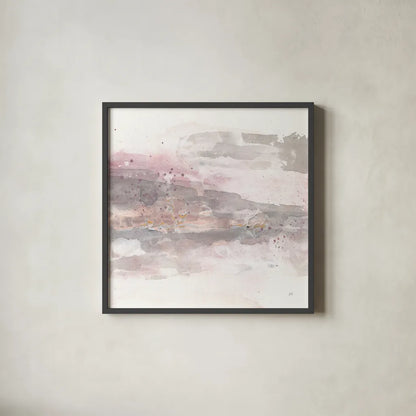 Secondary Abstractions VI by Chris Paschke. Shown in a sleek black glass frame for a contemporary gallery look. Available as an archival giclee rolled canvas, fine art paper, or poster print. SKU 71894a.