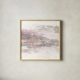 Secondary Abstractions VI by Chris Paschke. Shown in a natural wood glass frame for a timeless modern aesthetic. Available as an archival giclee rolled canvas, fine art paper, or poster print. SKU 71894a.