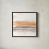 Secondary Palette I by Chris Paschke. Shown in a sleek black glass frame for a contemporary gallery look. Available as an archival giclee rolled canvas, fine art paper, or poster print. SKU 71899a.