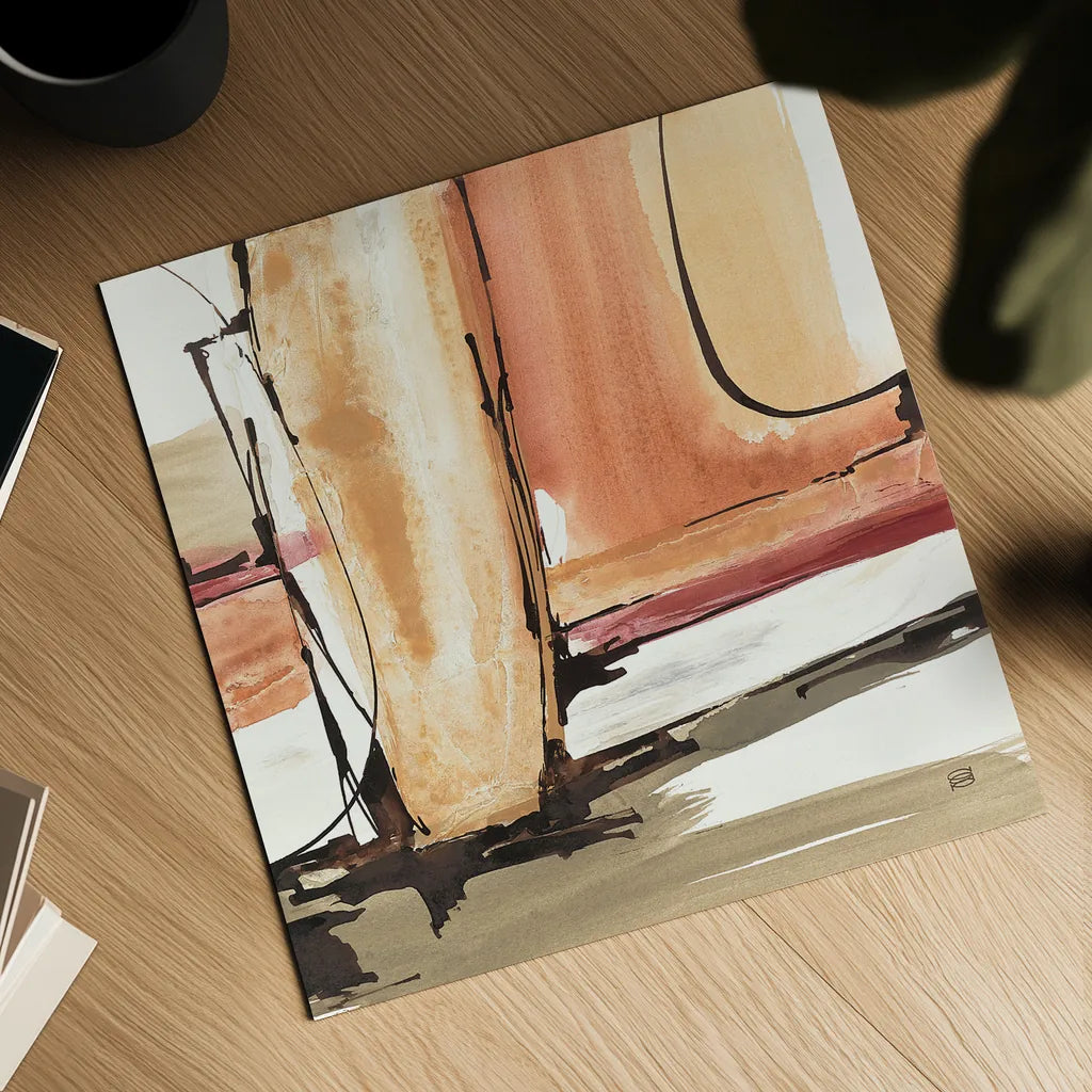 Sedona I by Chris Paschke. Shown as a detailed flat fine art print, highlighting archival giclee quality. Available as an archival giclee rolled canvas, fine art paper, or poster print. SKU 19484a.