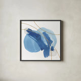 Serenity Mirage II by Chris Paschke. Shown in a sleek black glass frame for a contemporary gallery look. Available as an archival giclee rolled canvas, fine art paper, or poster print. SKU 85754a.